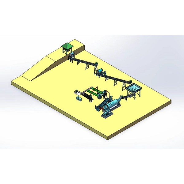 Proses Pemisahan Gravitasi Bijih Emas Batuan